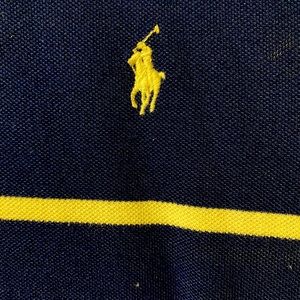 Ralph Lauren men’s shirt with stripes. Hubby only wore it a couple times.